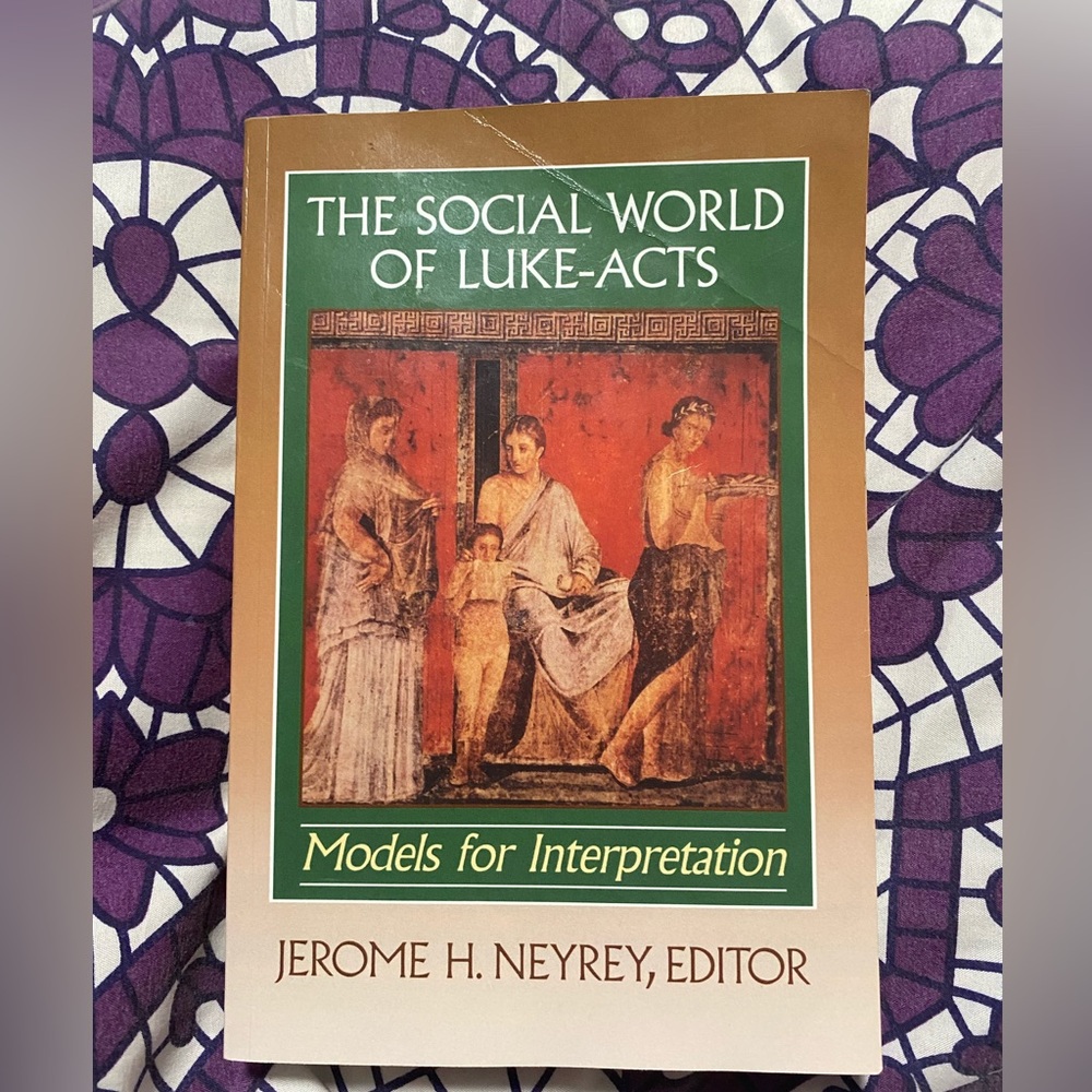 The Social World of Luke–Acts: Models for Interpretation
